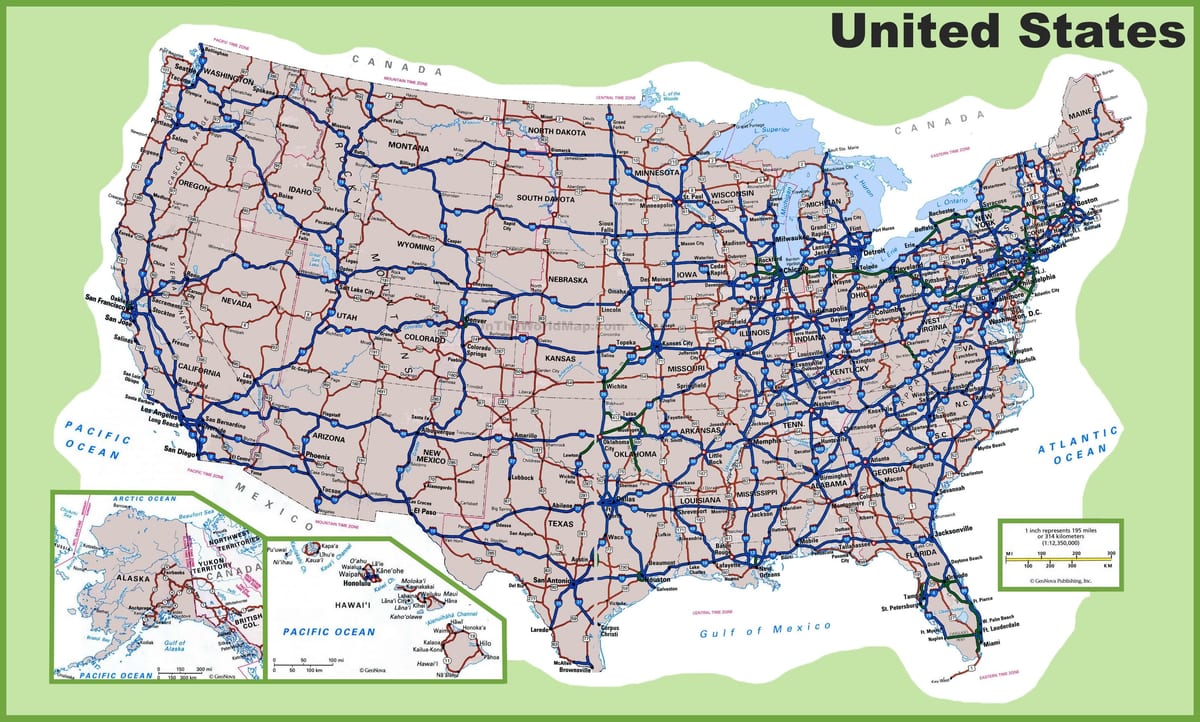 USA la road map