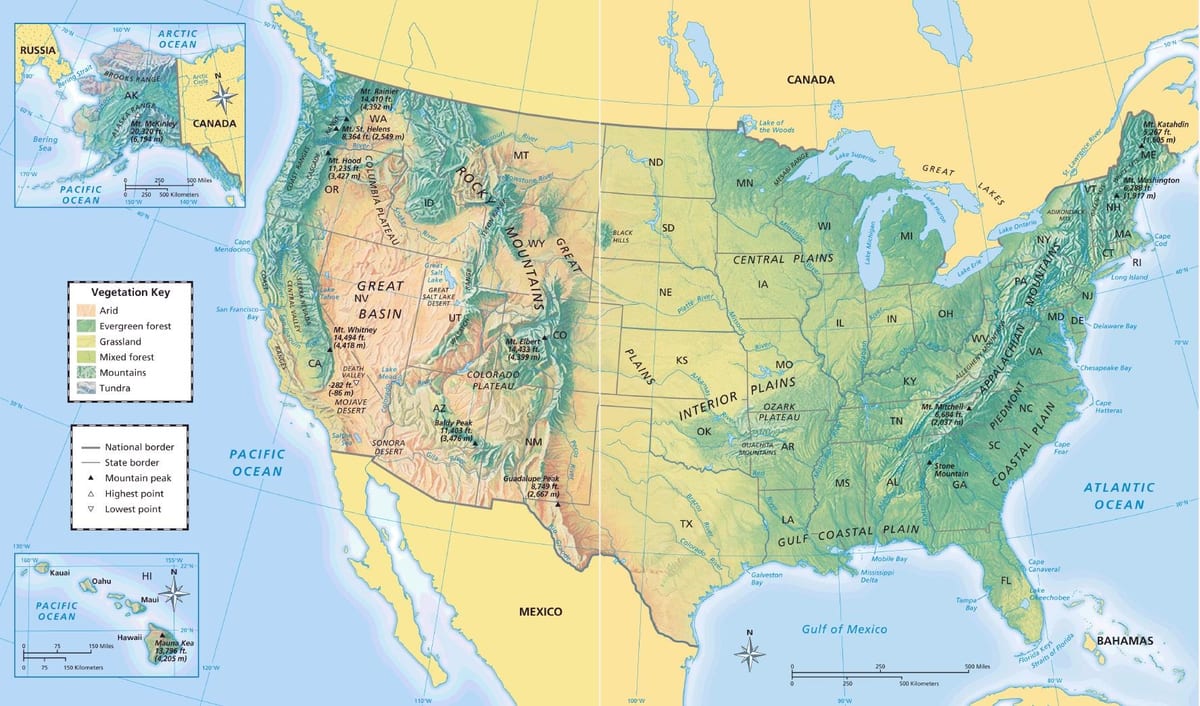 Mappa geografia