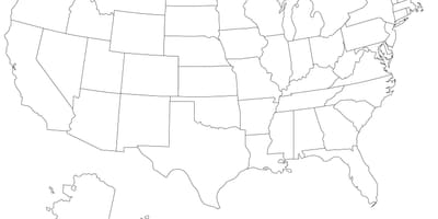 Vuoto, USA mappa